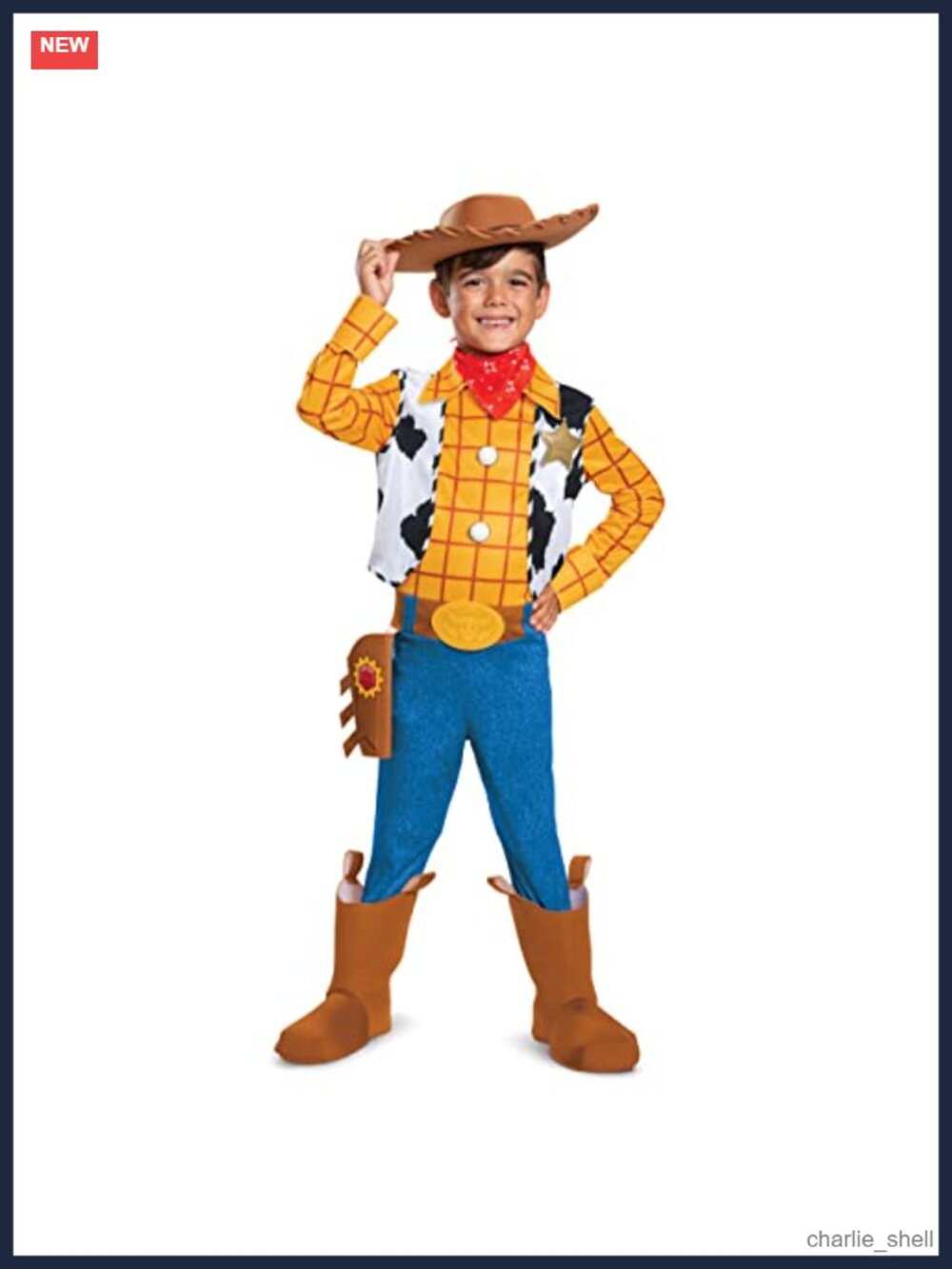 Woody Costume Kids Official Disney Pixar Toy Story 4 Deluxe